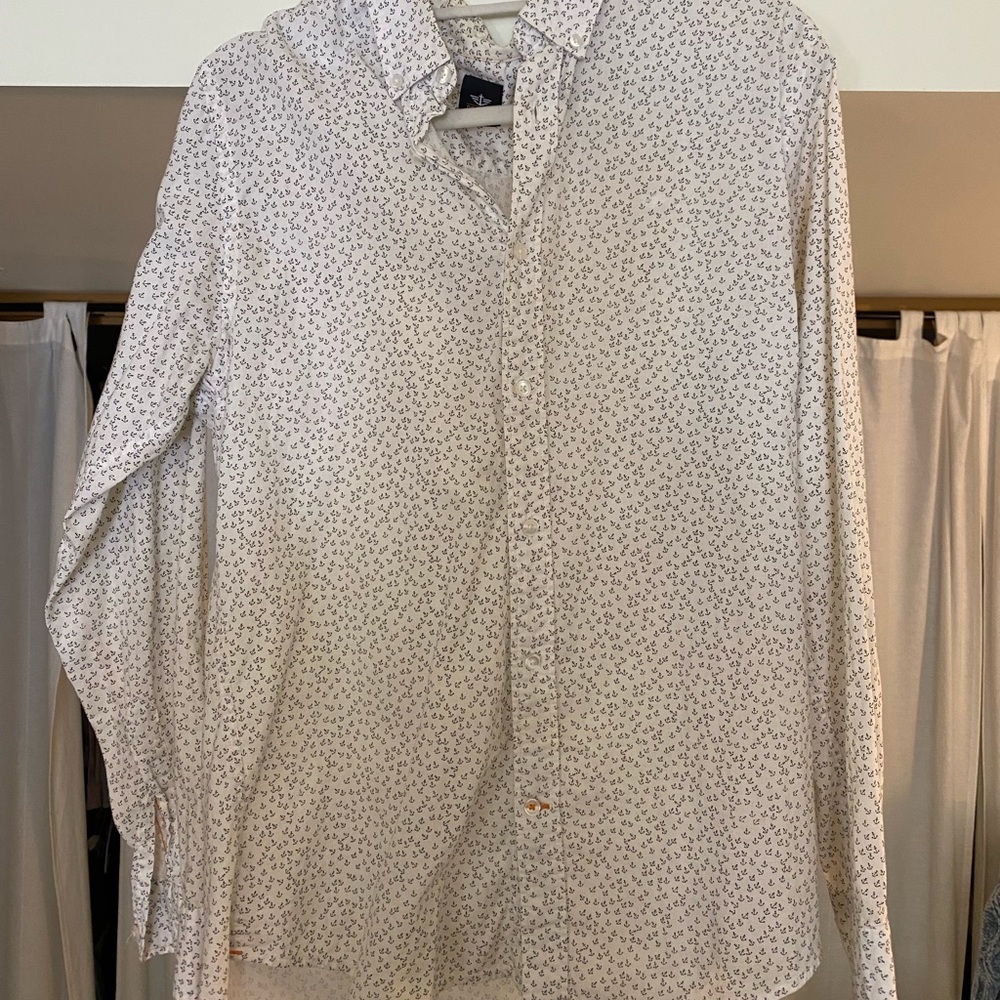 White Dockers dress shirt